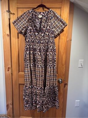 alissa tiered maxi dress Anthropologie | Dresses | Anthropologie Floral Ombre Size Xs Petite Do Not Iron Alissa Stripe Tiered Cotton Gauze
